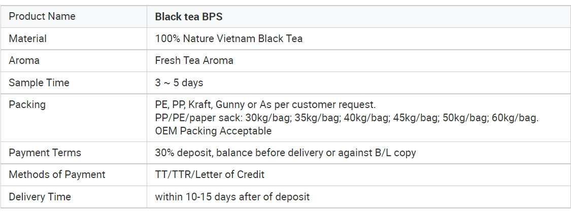 BPS Black tea